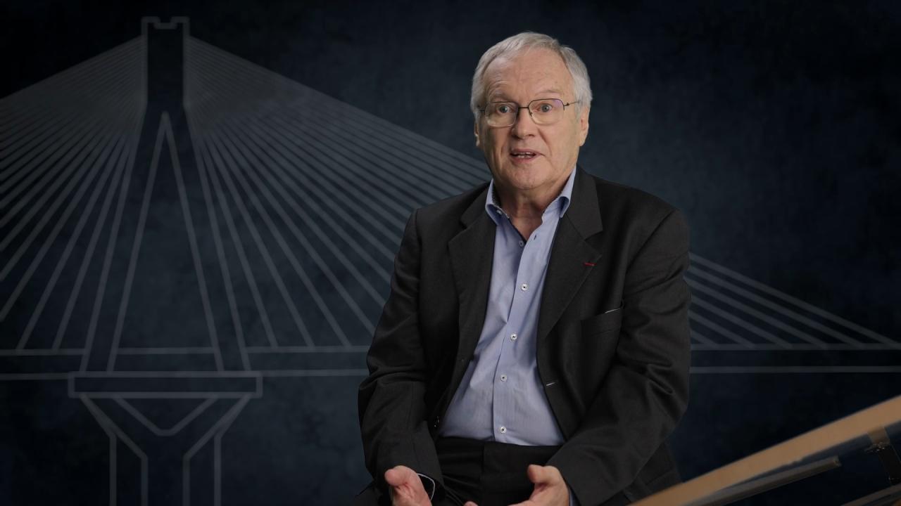 Interview Alain Pecker, Pont Rion Antirion