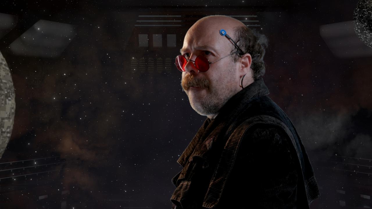 Panique dans l'Espace : Guillaume Bursztyn dans le rĂ´le d'un baroudeur intergalactique.