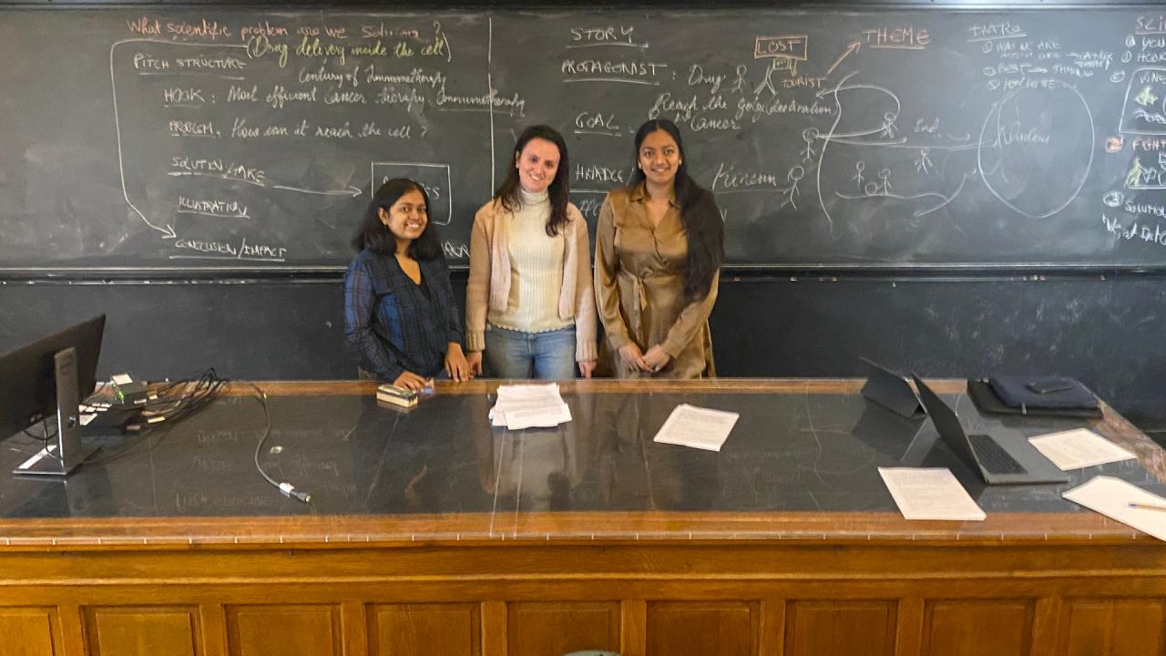 Coaching pitch Doctorants Institut Curie