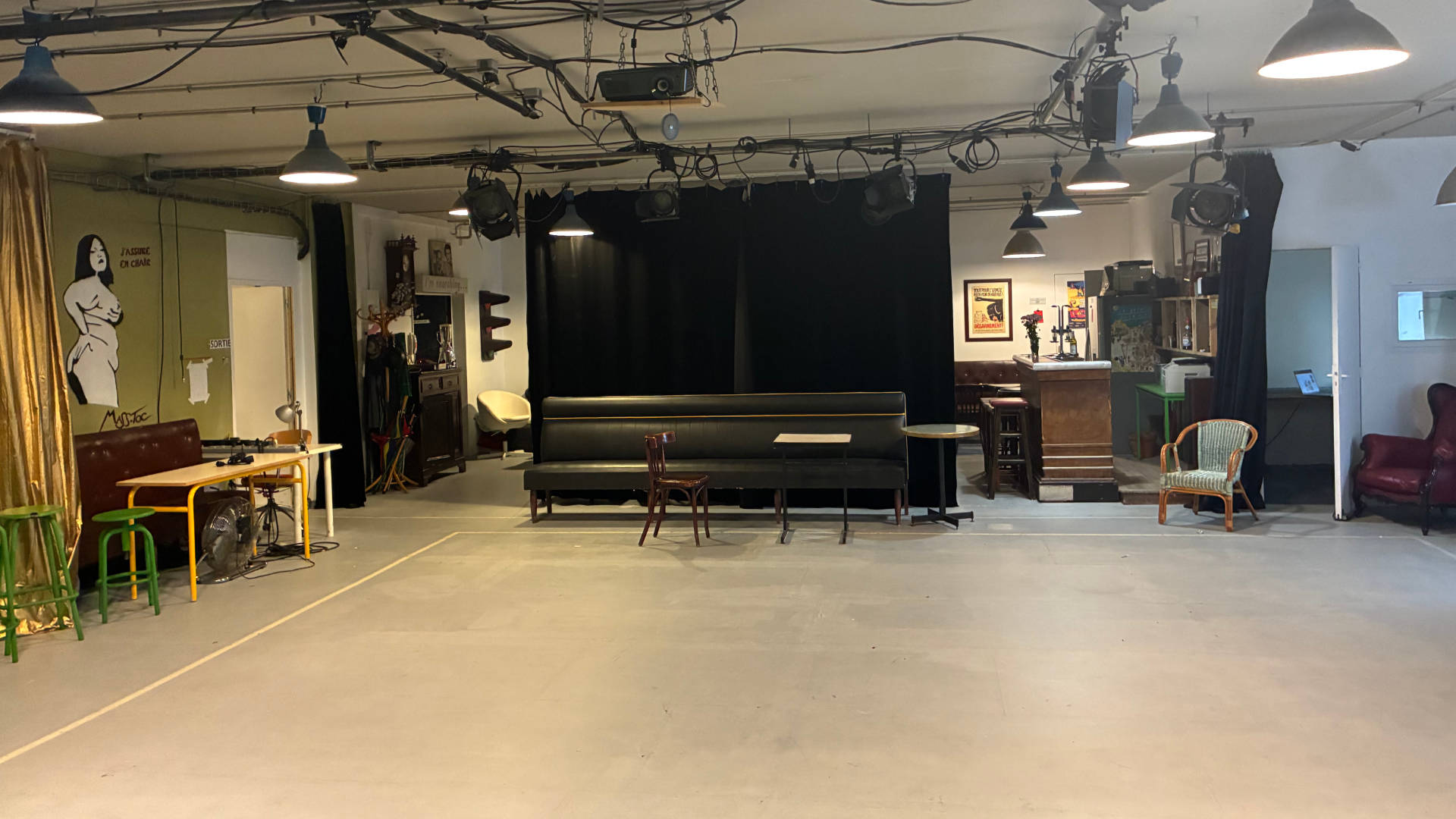TV Bocal - Plateau arrière